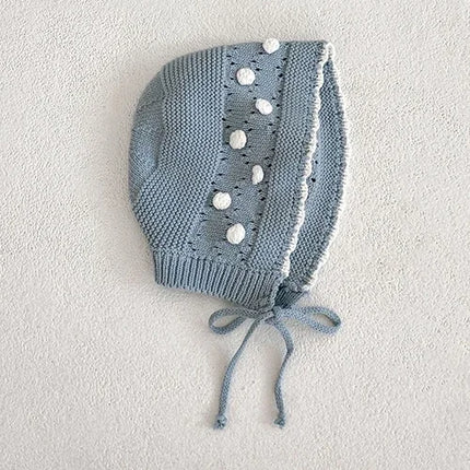 New Infant Baby Girls Knitted Jumpsuit Autumn Winter Children Knitted Clothes Long Sleeve Sweet Flower Rompers