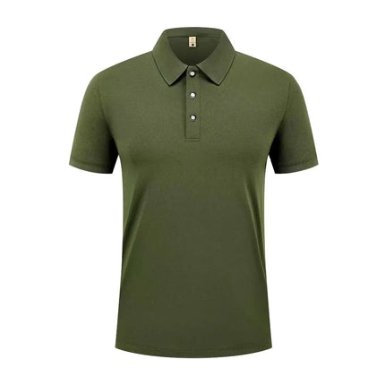 Women's Basic Solid Color Short-Sleeved POLO Shirts Summer Knitted Tops Daily Casual Models Can Be Machine Washed and Dry Clean