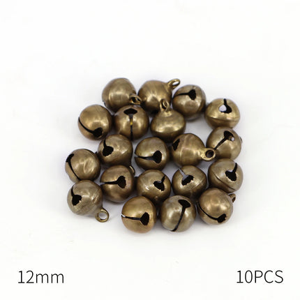 Bronze Bells Small Copper Jingle Bells Loose Beads Hand make Accessories Jewelry Home DIY Christmas Tree Festival Party Tree