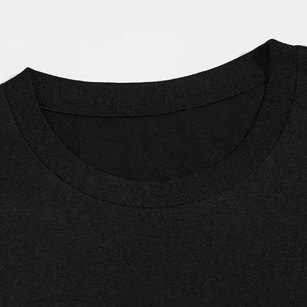 Pure Cotton Short-sleeved T-shirt for Men and Women Summer All Fashion Senior Sense Letter Clothes