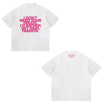 The Addison Rae Tour 2026 T-Shirt Addison Rae Album Merch Vintage T-Shirts Men's and Women's Fashion Cotton Summer New T Shirt