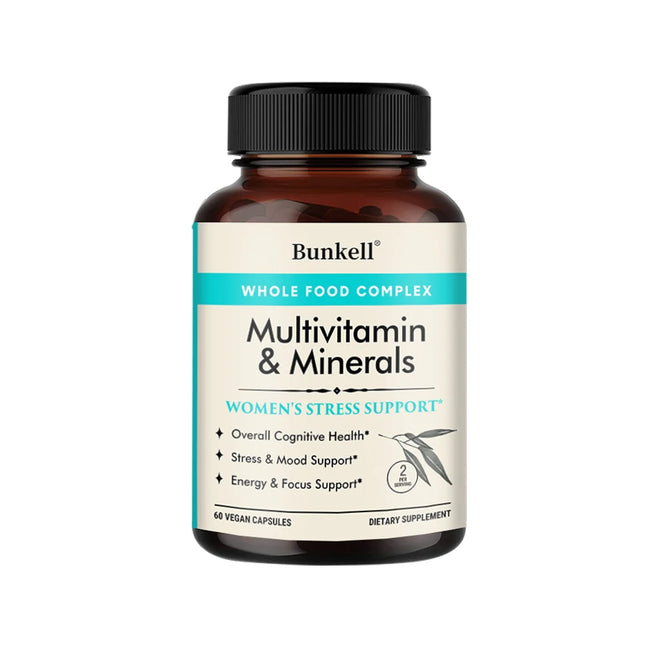 Multivitamin for Women - with Natural Minerals,B-Complex,Vitamin C, Immunity, Hair, Joint, Skin & Nails, Stress & Energy Support