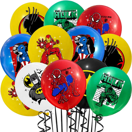 Spidey And His Amazing Friends Birthday Party Decoration Plates Tablecloth Cup Banner For Kids Birthday Balloon Party Favor Gift