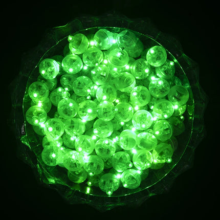 50Pcs Tumbler Small Round Ball Light Balloon LED Flash Luminous Lamps Lantern Light for Wedding Party Birthday Decoration