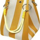 Yellow and White Str