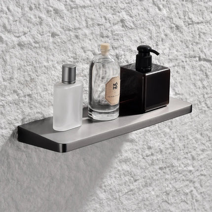 Gunmetal Stainless Steel Bathroom Hardware Towel Rack Toilet Paper Holder,Toilet Brush,Robe Hook Towel Bar Holder Grey Stainless