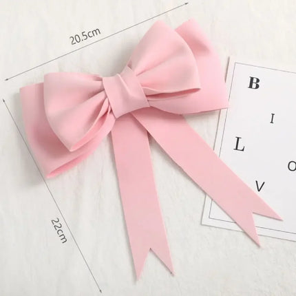 1PC Fashion Big Foam Bow Cake Topper Girl's Happy Birthday Wedding Cake Decoration Prince Valentine's Day Party Supplies