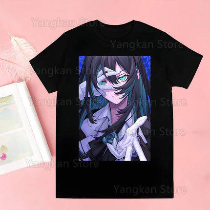 Ado Tshirt Printed Unisex Short Sleeve T Shirt Cool Cartoon Casual T-shirt Streetwear Tops