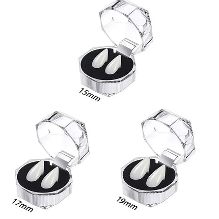 1-5pcs Vampire Teeth Fangs Dentures Props Halloween Costume Props False Teeth Solid Glue Denture Adhesive Halloween Party Decor
