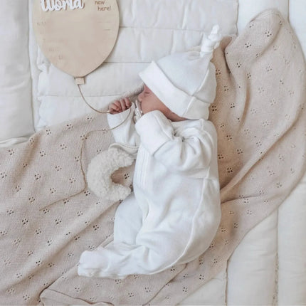 Autumn Winter Newbron Baby Rompers Solid Color Long Sleeved Belly Protection Homewear Baby Pajamas for Infant Kids