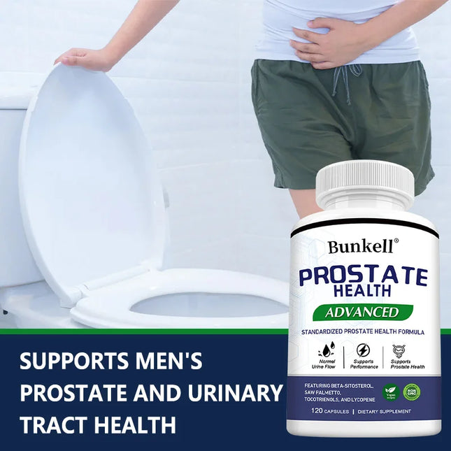 Saw Palmetto Capsules, Natural Prostate, Urinary Tract Support, Support Men’s Wellness & Healthy Hair Condition, Reduce Baldness