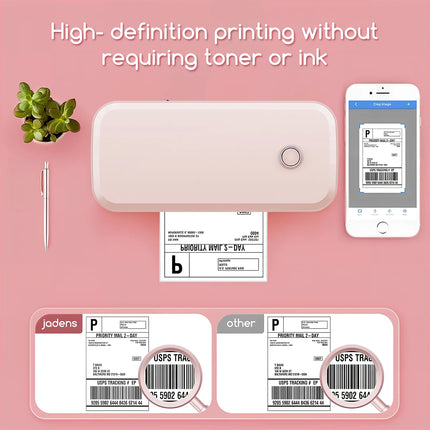 Marklife X4 Thermal Label Printer Bluetooth Small Shipping Label Printer 4X6 inch Compatible with iPhone Android Mac Window