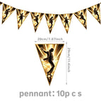 10pcs Pennant Banner