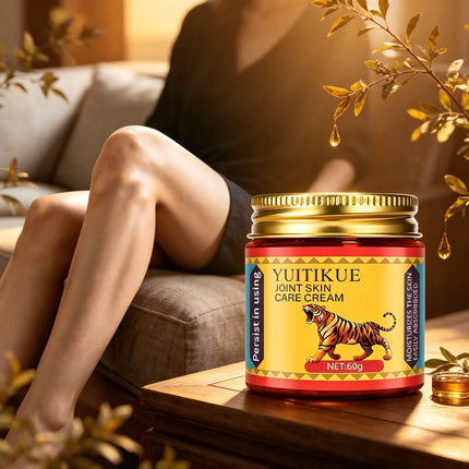 YUITIKUE Joint Skin Care Cream 60g - Multi-Part Massage for Knees, Elbows, Shoulders & Neck, Moisturizes & Relaxes Body & Mind