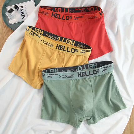 12Pcs Men's underwear Boxer Brief Plus size Cotton Panties Breathable Soft 40-130KG