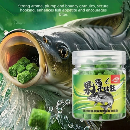 1 Bottle Fruit algae Formula Carp Fishing Bait Hook Up Baits 1 Bottle Pack Boilie Pellets Grass Carp Bait Freshwater Fishing