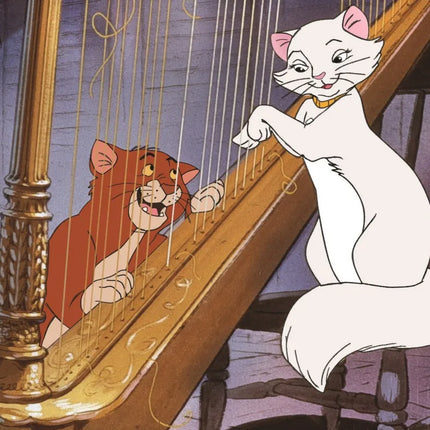 The Aristocats Photography Backdrop For Birthday Party Supplies Marie Photo Backgrounds Pink Marie Cat Theme Baby Shower Banner