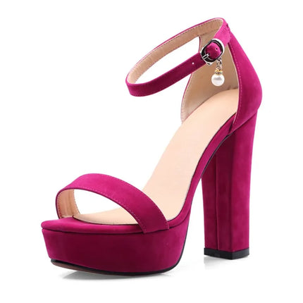 Oversize Large Size Big Size Fashionable Platform High Heel Sandals High Heels Sandals Women Shoes Woman Summer Ladies