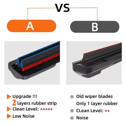 Front Wiper Blades Windshield Washer Windscreen Brushes Window Cutter Accessories 24"+16" For Nissan X-Trail T31 2007-2013 2008