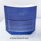 Blue Food Trays 1 / 48pcs