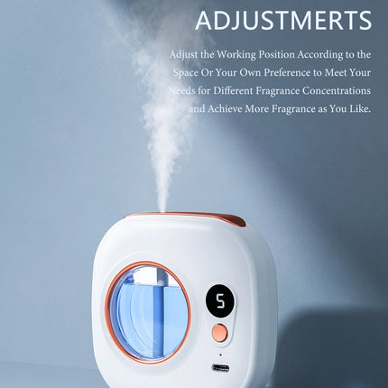 Rechargeable automatic aroma diffuser, essential oil diffuser, aroma essential oil, hotel bathroom aroma machine gift