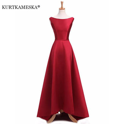 Satin Elegant Long Prom Evening Guest Summer Dresses For Women 2023 Sexy Host Wedding Bridesmaid Party Ball Gown Maxi Vestidos