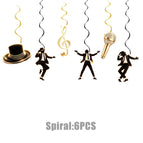 6pcs Spiral