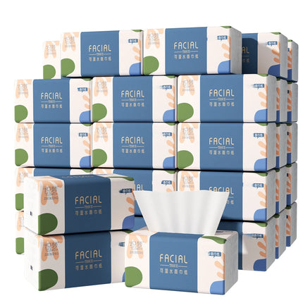 10-24 Packs Of Tissue Paper, 300 Sheets Per Pack, 4/5 Layers, Large-sized Napkins, Tissues, Sanitary Paper Towels
