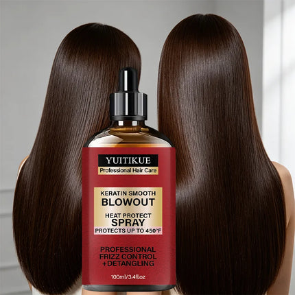 YUITIKUE Heat Protect Hair Oil, Keratin Blowout Treatment for Smooth, Frizz-Free Hair 1 sold byWildflower Wonders S... (4.1 | 10