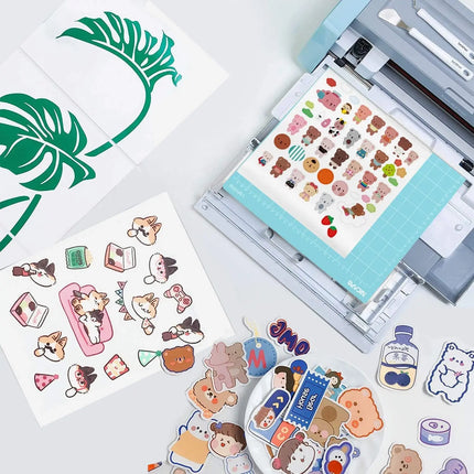 Waterproof A4 Self-adhesive Vinyl Sticker Paper Tear-off Resistant Matte and Glossy Label Sticker For Inkjet Printer