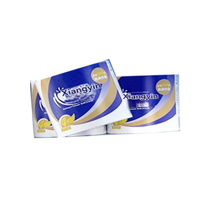 10PCS roll household paper towel in the name of roll paper, four layers of thick core roll toilet paper, toilet paper