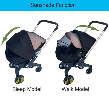 COLU KID® Stroller Accessories Mosquito Net Compatible with Doona Car Seat Stroller Infant Basket Sun Visor Cover Newborn