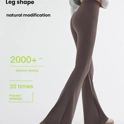 New High Waist Flared Shark Pants for Women Summer Stretchy Bootcut Shark Pants Retro Casual Trousers Streetwear Woman Clothes