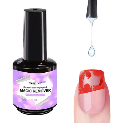 15ml Magic Remover Nail Gel Polish for Soak Off UV Gel Polish Fast Removal Semi Permanent Varnish Polish Cancel Glue