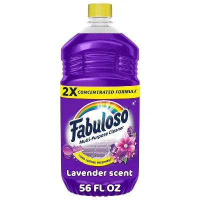 Multi Surface Cleaner Lavender Multi-Purpose Cleaner 2X Concentrated Formula Floor Cleaner - 56 Fl oz for Routine Surface Care