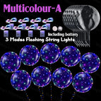 Multicolour-A / 100SETS / 24inflated 45cm|China Mainland