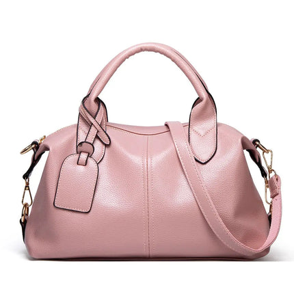 Women Handbags 2024 New Lychee Pattern Women's Korean Version Sweet And Fashionable Soft Women's Bag