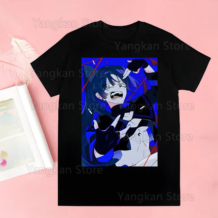Ado Tshirt Printed Unisex Short Sleeve T Shirt Cool Cartoon Casual T-shirt Streetwear Tops
