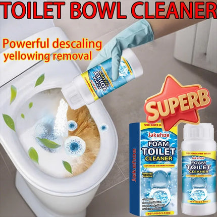 Foam Toilet Cleaner Deep Cleaning Strong Decontamination And Odor Removal Suitable For Squat Pits Urinals Toilet Tanks
