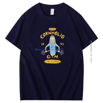 Beavis And Butthead Tshirts Novelty Funny Cartoon Graphic Tshirts Casual Clothing Summer Male Oversized Short Sleeve T-Shirts