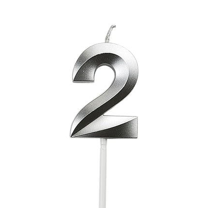 Digital birthday candles Opera House Digital Candles Birthday Cake Decoration Party Gold Silver Creative Candles
