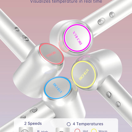 High-Speed Hair Dryer Fast Drying Without Extreme Heat Ionic Blow Dryer with 500M Negative Ions for Smooth, Frizz-Free Hair, Low-Noise Lightweight Blow Dryer with Diffuser & Concentrator, 4 Modes & 2 Airspeeds, Perfect for St
