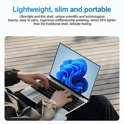14.1 Inch Ultra Thin Laptop Intel I9-9900 32GB RAM 2TB SSD 5000mAh Battery Win11 Backlit Keyboard Fingerprint Gaming Note