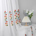 white / 100x200cm / Fixed Pleat