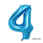 1pc 32inch Number 4 / Other
