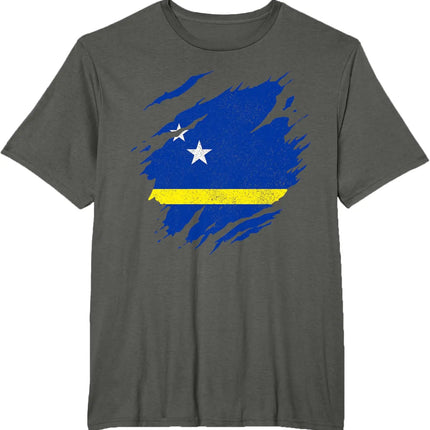 Curacao Flag Pride Caribbean T-Shirt 2026 New Arrival - Stylish Men's Apparel - Jersey