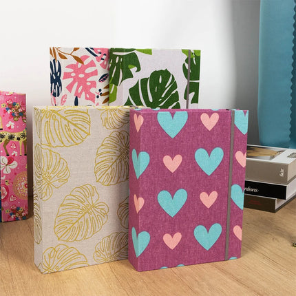 Linen Printed Photo Album Book, 200 Pockets 4×6 Inch, Memory Album for Wedding, Baby, Family and Anniversary Collection