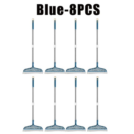 Magic Silicone Broom Lengthen Floor Cleaning Squeegee Pet Hair Dust Brooms Bathroom Floor Wiper Household Cleaning Tools