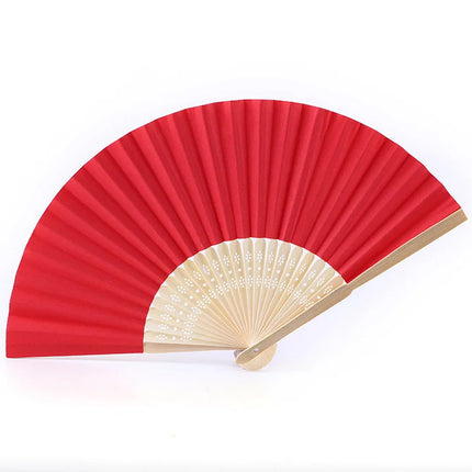 1/3/5/10Pcs Foldable Paper Fan Portable Chinese Bamboo Fan Wedding Gifts For Guest Birthday Party Decoration Kids Painting