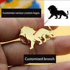two button gold / China Mainland